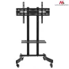 Maclean MC-739 profesionāls TV statīvs uz riteņiem, 32-65 collas (165,1 cm), līdz 40 kg, VESA līdz 400x600, melns