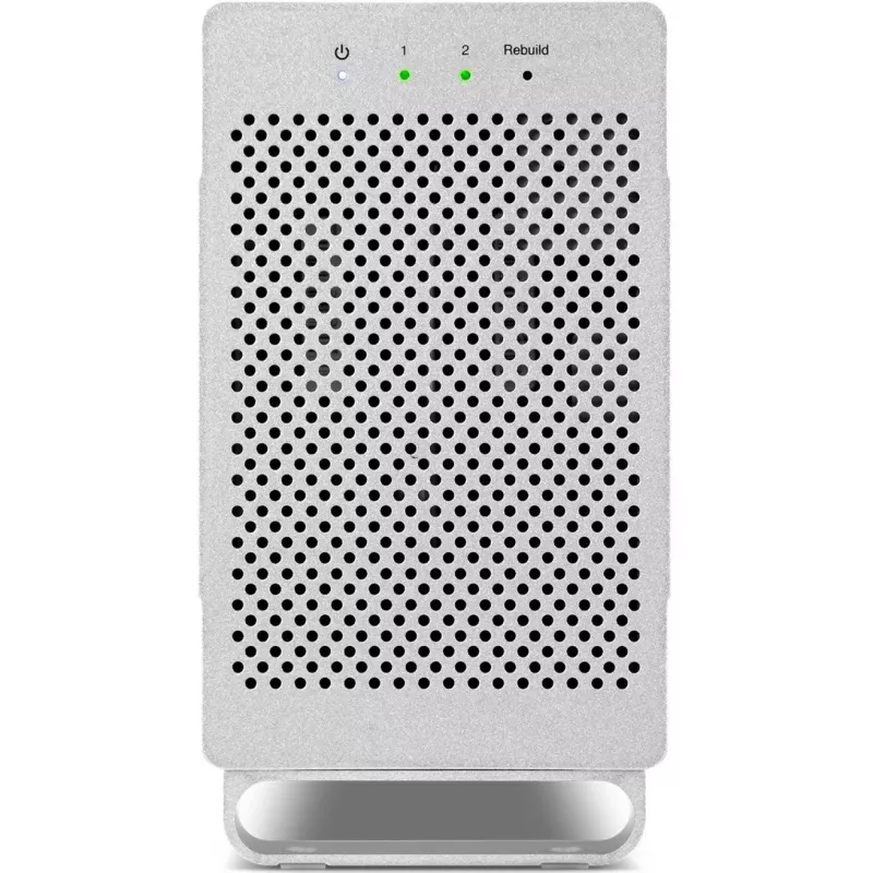OWC Mercury Elite Pro Dual White ārējais korpuss 2x 3.5 inch SATA diskdziņiem, RAID 0/1/SPAN, USB Type‑B