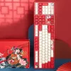 Varmilo VEA108 Koi spēļu tastatūra, MX-Brown, balts LED - US izkārtojums