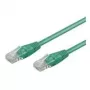 Wentronic Goobay CAT 6 Patch Kabelis, U/UTP, Zaļš, 0.5 m - CCA Vara Maisījums (68435)