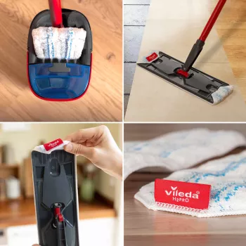 Pildījums Vileda H2prO plakanajai mopai