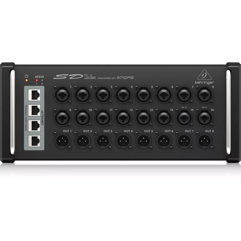 Stage Box Behringer SD16 Melnais Metāls