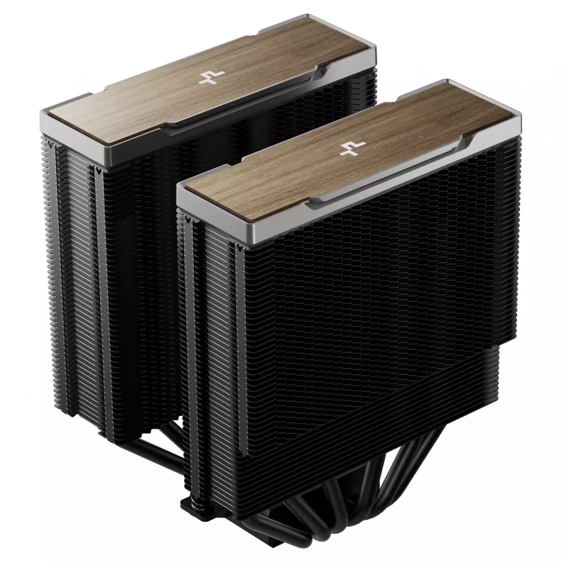 Gaisa dzesētājs DeepCool AK620 G2, 120 mm ventilators, melns