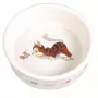 Porcelāna barošanas bļoda kaķim Trixie 0,2 l (200 ml), Ø 11 cm, balta