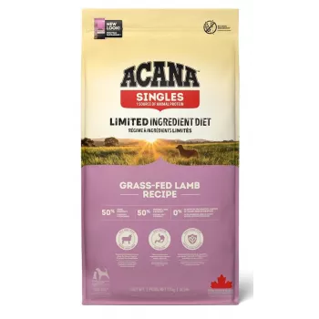 ACANA Singles Grass-Fed Lamb - sausā barība suņiem - 17kg