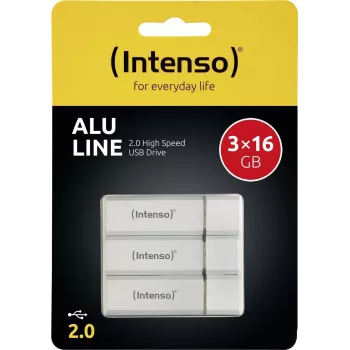 Intenso Memory Drive Flash USB2 3x16GB ALU Line 3521473