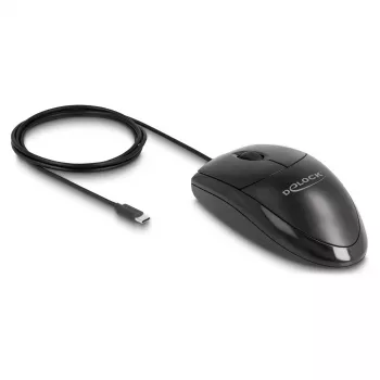 Pele DeLOCK 12114 USB Type-C optiska ambidextrous