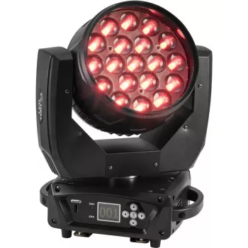 Kustīga galvas mazgāšanas gaisma EUROLITE TMH-X4 60W RGBW ar zoom