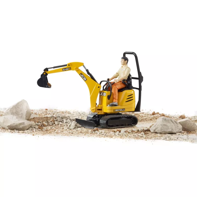 BRUDER 62002 rotaļu mikro ekskavators JCB 8010 CTS