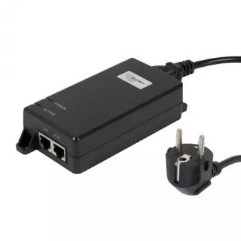 PoE injektors ALLNET ALL-PI102-BT60-5G 60W, plastmasas korpuss, viena porta PoE++