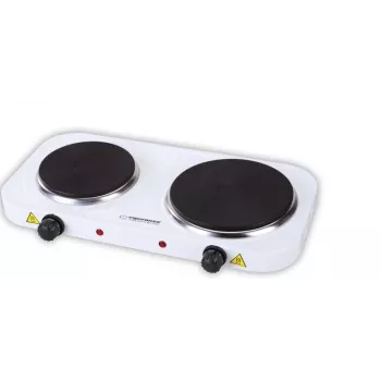Esperanza EKH014W Elektriskā plīts 2 zonas Balta