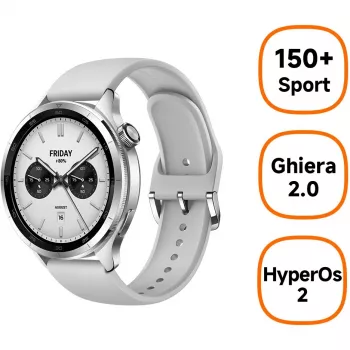 Viedpulkstenis Xiaomi Watch S4 Sudrabs