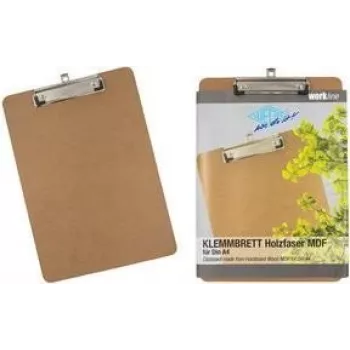 Kokskaidu planšete WEDO 57 4504 — A4 bambusa planšete, 3 mm, brūna