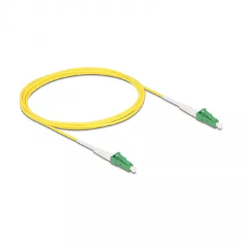 DeLOCK 83222 InfiniBand optiskā šķiedra kabelis 2m LC LC/APC Dzeltens