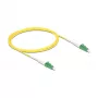 DeLOCK 83222 InfiniBand optiskā šķiedra kabelis 2m LC LC/APC Dzeltens