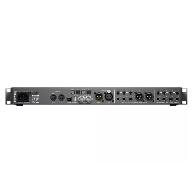 RME Fireface UFX II - USB [30 IN/ 30 OUT] audio interfeiss