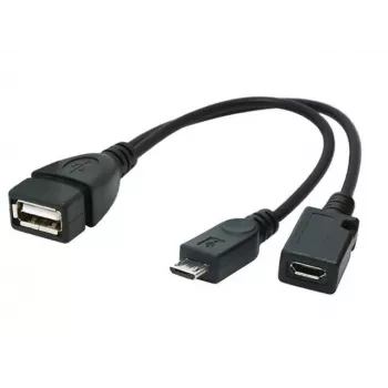 OTG kabelis USB Micro AF-BM+(F) USB 2.0 15cm