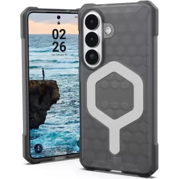 UAG Urban Armor Gear Essential Armor Case ar Magnētu Moduli | Samsung Galaxy S26 | pelnu (pelēks caurspīdīgs) | 214534113131