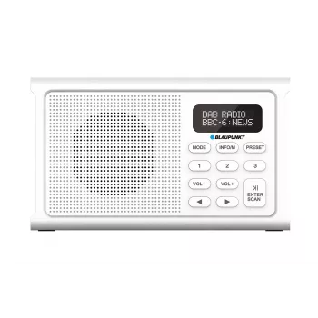 Blaupunkt DR3WH portatīvais radio balts