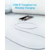 Anker A81H5G21 USB A uz USB C kabelis — 0,9 m, balts