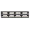 DIGITUS DN-91648U – Patch Panel RJ-45 48 portu, pelēks RAL 7035, 2U