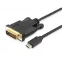 Equip USB Type-C uz DVI-D Dual Link kabelis, vīrietis-vīrietis, 1.8m