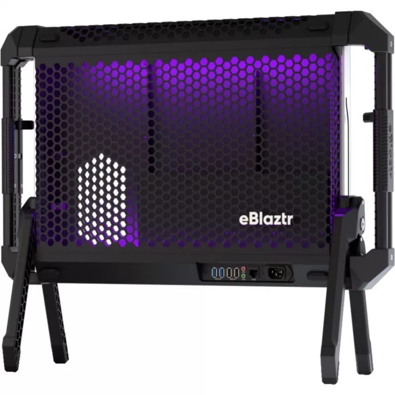 Eblaztr Portable PC Case - Melns - Datora korpuss - Mini Tornis - Melns