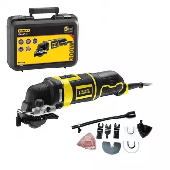 Stanley FME650K-QS oscilējošais daudzrīks Melns, Dzeltens