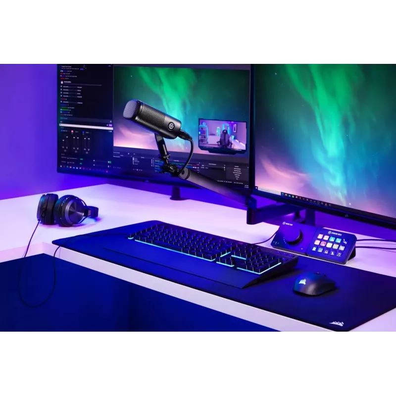 PC Mikrofons Elgato Wave DX Melns