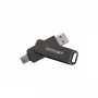 Zibatmiņa PATRIOT Rage R550 32GB 100 MB/s USB A+C grozāms dizains (PE32GR550DSAD) Melns