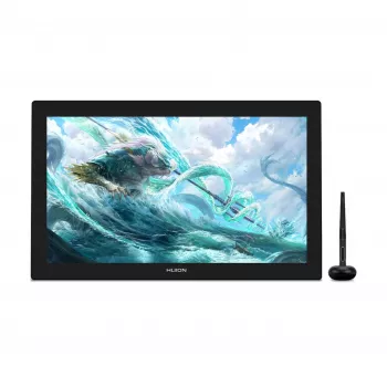 Huion Kamvas Pro 24 4K GT2401 zīmēšanas planšete ar ekrānu, 23,8 collu IPS 3840x2160, 16:9, 8192 spiediena līmeņi, 140 % sRGB