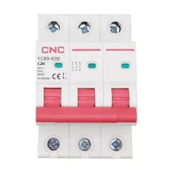 Automātslēdzis HiSmart NV821532 3-polu 20A C-raksturlīkne (miniatūrais)