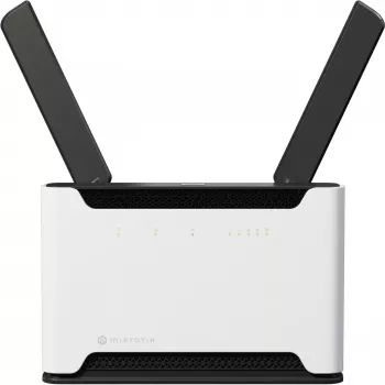MikroTik Chateau LTE18 - Bezvadu maršrutētājs - 5 portu slēdzis - GigE, 2,5 GigE - Wi-Fi 5, Wi-Fi 6 - Divjoslu (S53UG+5HAXD2HAXD-TC&EG18-EA)