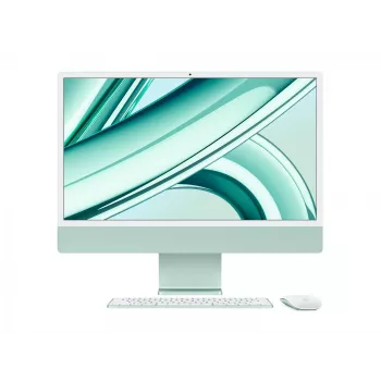 Apple iMac 24 collu: M4 10/10, 16GB, 512GB SSD - Zaļš