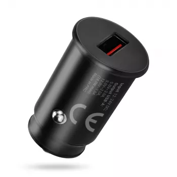 Auto lādētājs everActive CC-15QC QC3.0 18W 1x USB ar kabeli