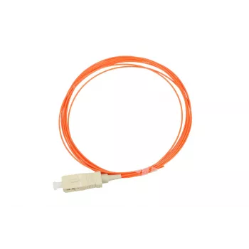Pigtail SC/UPC daudzmodu kabelis Extralink OM2 50 µm 900 µm 2 m FTTH oranžs