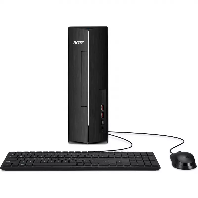 Galddators Acer Aspire XC-1860 — Intel Core Ultra 5 225, 16 GB DDR5, 1 TB SSD, Windows 11 Home, Melns