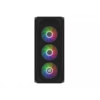 Fury Shobo SH4F korpuss ar RGB logu 4x ventilatori MIDI dators