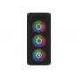 Fury Shobo SH4F korpuss ar RGB logu 4x ventilatori MIDI dators