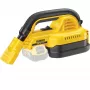 DEWALT DCV517N-XJ - slapjā un sausā sūkšana - 954 l/min - Melns - Dzeltens - 1,9 l - 18 V - Litija-jonu (Li-Ion)
