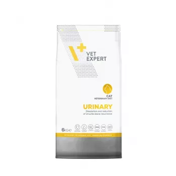 VET EXPERT Veterinary Diet Urinary Cat sausā barība kaķiem 6 kg