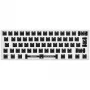 Sharkoon Skiller SGK50 S4 Barebone spēļu tastatūra USB balta