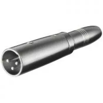 Wentronic Goobay XLR Adapter - XLR Spraudnis (3-Pin) > 6,35 mm Ligzda (2-Pin, Mono) (27454)