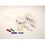 Zebra Clips QuickClip aproču stiprināšanai, dzelteni
