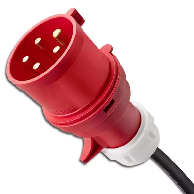Qoltec Mobilais EV Auto Lādētājs Regulējams 2in1 Type2 | 7kW | 230V | CEE 3 PIN | Wi-Fi | LCD | Pārnēsājams | Wallbox | 5m