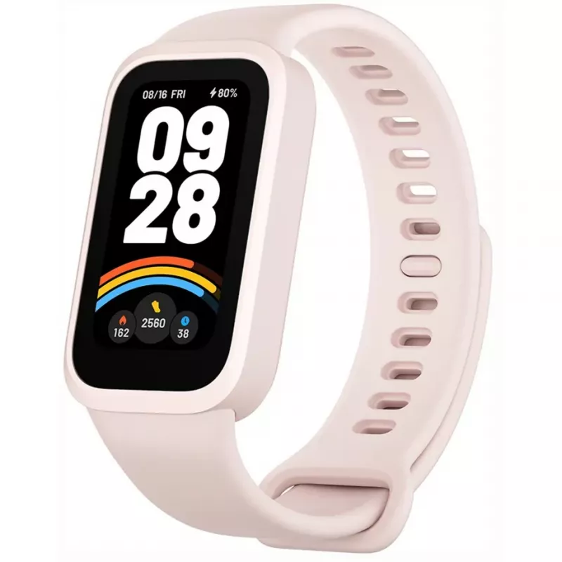 Xiaomi Smart Band 9 Active BHR9917GL aktivitāšu josla, 1,47 collu TFT, Bluetooth 5.3, 5 ATM, rozā