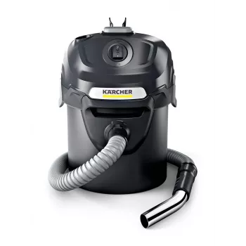 Putekļsūcējs pelniem Karcher AD 2 600 AW — sausais pelnu sūcējs, 14 L, 600 AW, šļūtene Ø 3,5 cm, 1 m šļūtene, melns