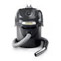 Putekļsūcējs pelniem Karcher AD 2 600 AW — sausais pelnu sūcējs, 14 L, 600 AW, šļūtene Ø 3,5 cm, 1 m šļūtene, melns