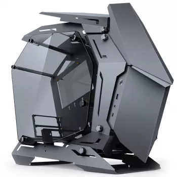 Jonsbo MOD3 Mini Micro-ATX Tornis ar Rūdītu Stiklu - Pelēks
