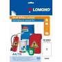 Lomond PET lāzerplēve pašlīmējoša balta matēta A4, 25 loksnes